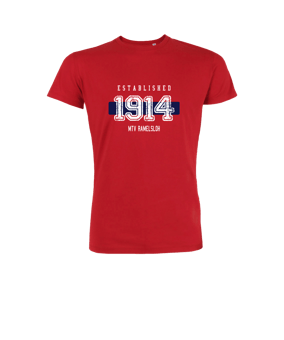 Merch Creator 2.0 T-Shirt Red | #established