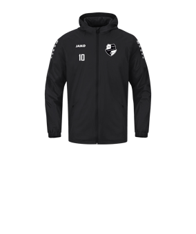 JAKO Team 2.0 Allwetterjacke Kids Schwarz F800