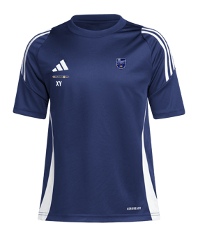 adidas Tiro 24 Trikot Kids Blau Weiss