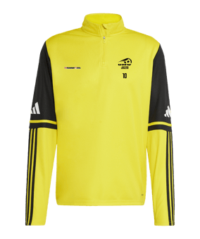 adidas Squadra 25 HalfZip Sweatshirt Gelb