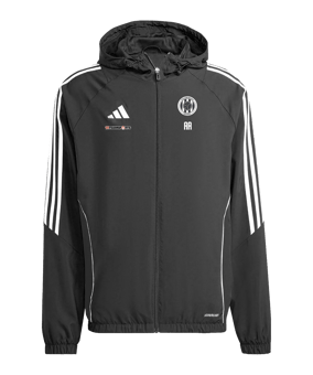 adidas Tiro 24 Windbreaker Kids Schwarz Weiss