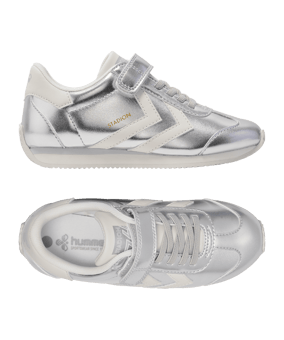 Hummel Stadion Metallic Kids Grau F1508 - grau