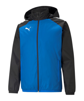 PUMA teamLIGA Allwetterjacke Blau F02 - blau
