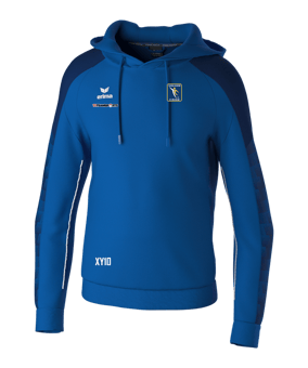 Erima Evo Star Hoody Blau
