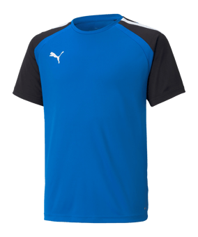 PUMA teamPACER Trikot Kids Blau Schwarz F02 - blau