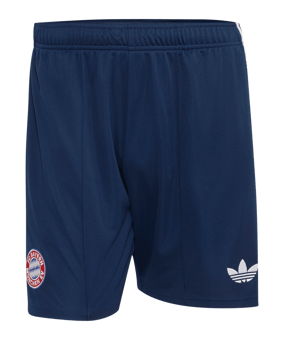 adidas FC Bayern München Short Away 2026/2027 Blau