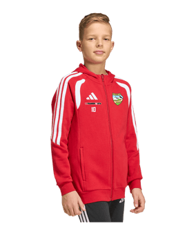 adidas Tiro 26 League Sweat Kapuzenjacke Kids Rot