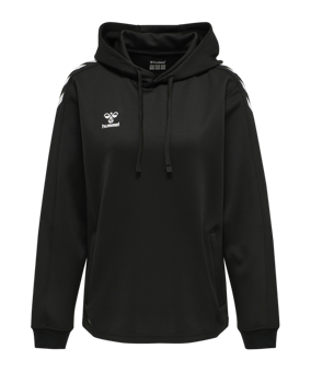 Hummel hmlCORE XK Poly Hoody Damen Schwarz F2001 - schwarz