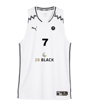PUMA Hoops Team Game Trikot Weiss F02