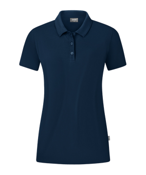 JAKO Organic Stretch Polo Shirt Damen Blau F900 - blau