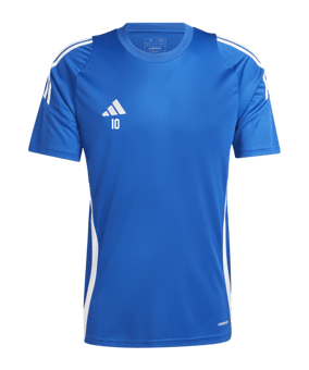 adidas Tiro 24 Trikot Blau Weiss