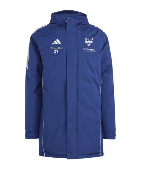 adidas Tiro 24 Kapuzenjacke Blau Weiss