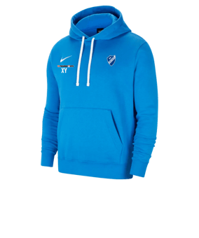 Nike Park 20 Fleece Hoody Blau Weiss F463