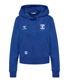 Hummel GO 2.0 Hoody Damen Blau F7045