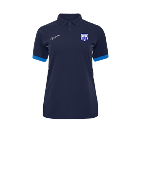 Polo Nike Academy 25 femmes bleu F410 
