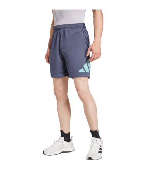 adidas Logo Short Short Blau - blau