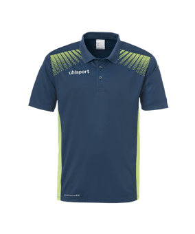 uhlsport Goal Poloshirt Blau Grün F06 - blau