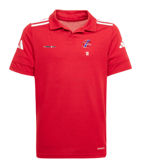 adidas Squadra 25 Polo Kids Rot