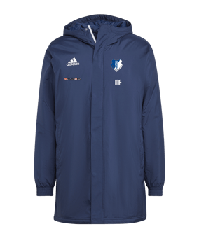 adidas Entrada 22 Stadium Jacke Blau