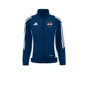 adidas Tiro 24 Trainingsjacke Kids Blau Weiss