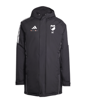 adidas Tiro 24 Winterjacke Schwarz Weiss