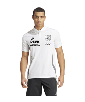 adidas Tiro 24 Competition Poloshirt Weiss