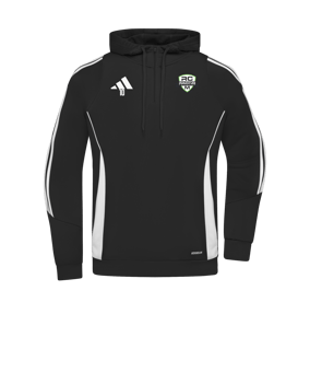 Sweat à capuche adidas Tiro 24 noir blanc 