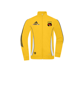 adidas Tiro 24 Trainingsjacke Kids Gelb Weiss