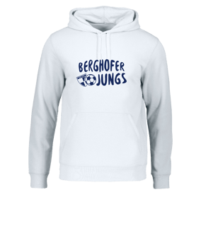 Merch Drummer 2.0 Hoody White | #berghoferjungs