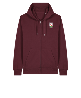 11tsmerch Merch Connector 2.0 Zip Sweatjacke Burgundy FC244 Sweatjacke Rot