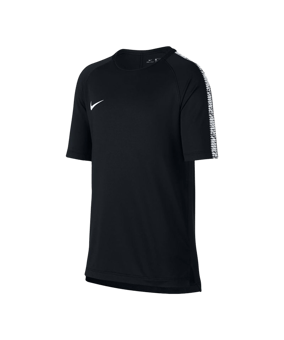 Nike Breathe Squad Football Top kurzarm Kids F010 - schwarz