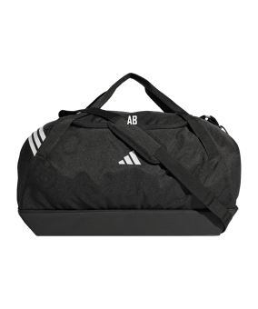 adidas Tiro Duffle Large Tasche Schwarz mit Bodenf