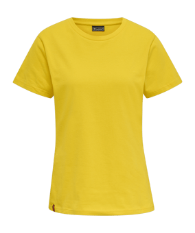 Hummel hmlRED Heavy T-Shirt Damen Gelb F5021 - gelb