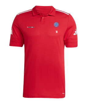 adidas Squadra 25 Polo Rot