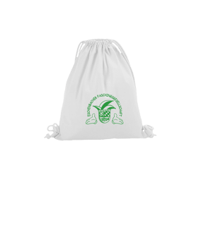 Merch Organic Premium Cotton Gymsack White | #Grüne Garde