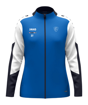 JAKO Dynamic Polyester Trainingsjacke Damen Blau F405