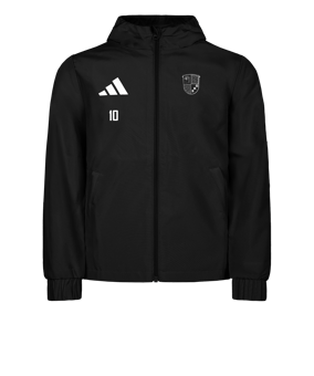 adidas Entrada 26 Allwetterjacke Schwarz