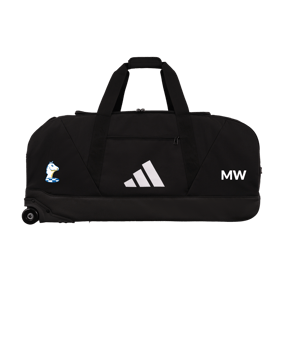 adidas Tiro Trolley Gr. XL Schwarz Weiss