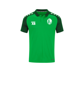 JAKO Performance Poloshirt Kids Grün Schwarz F221