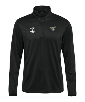 Sweat à capuche zippé Hummel hmlESSENTIAL noir F2001