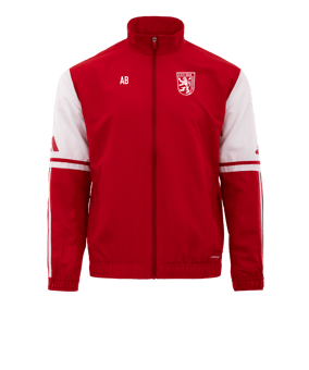adidas Präsentationsjacke Rot