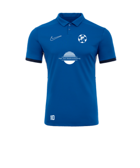 Nike Academy 25 Polo Blau F463