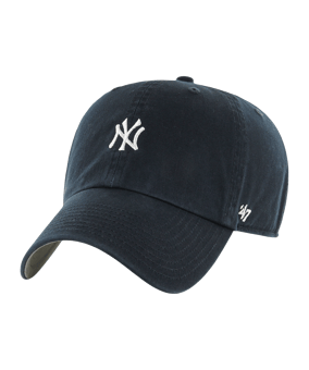 '47 Brand Mlb New York Yankees Base Runner Clean Up Cap Blau - blau