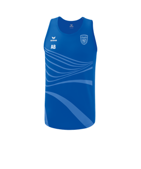 Erima Racing Singlet Kids Blau