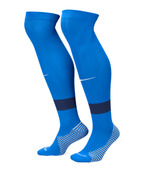 Nike Strike KH Stutzen Blau Weiss F463 - blau