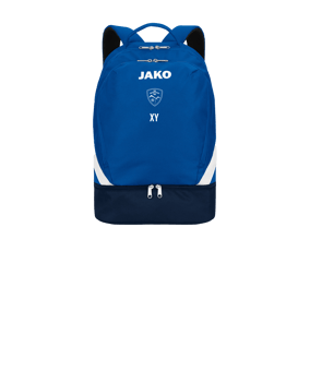JAKO Iconic Rucksack mit Bodenfach Blau F403