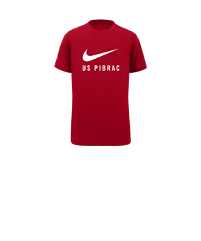 T-shirt Nike Park 20 enfants Rouge blanc F657 