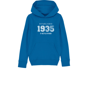 Merch Mini Cruiser 2.0 Hoody Kids Royal Blue | #established