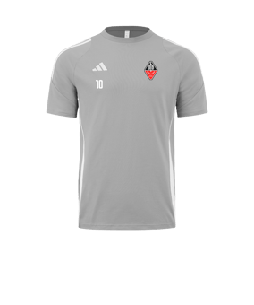 adidas Tiro 24 T-Shirt Grau Weiss