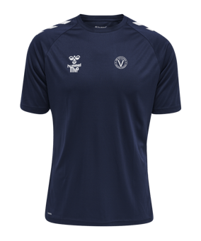 Hummel hmlCORE XK Poly T-Shirt Blau F7026